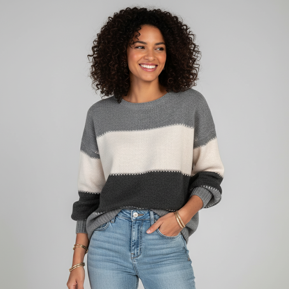 Ainsley Women’s Elegant Sweater with Relaxed Fit