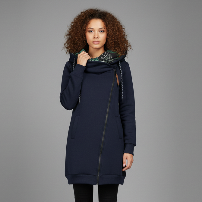 Lisa Women’s Hooded Fleece Jacket Long Sleeve